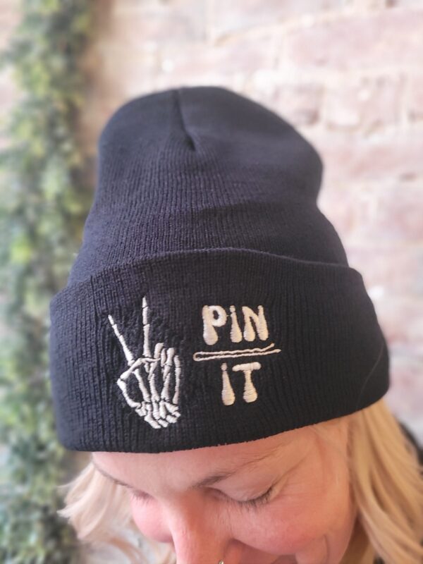 Copper Pin Beanie - Pin It